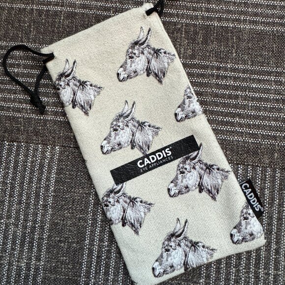 Caddis Eye Appliance Glasses Case Drawstring Pouch - Picture 1 of 3